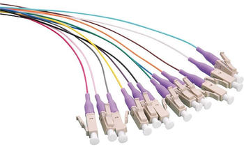 LogiLink LC/LC LWL-Kabel 50/125µ OM4 2m Pigtail