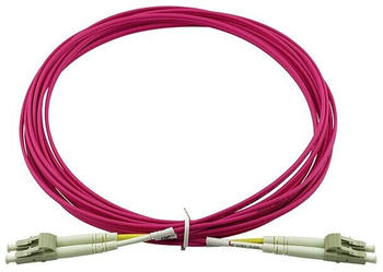 BlueOptics LC/LC LWL-Kabel 50/125µ OM4 2m magenta