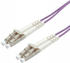 Roline LC/LC LWL-Kabel 50/125µ OM4 15m violett