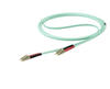StarTech.com 10 m OM4 LC to LC Multimode Duplex Fiber Optic Patch Cable- Aqua -