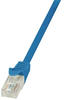 BIGtec LAN Kabel 1m Netzwerkkabel Ethernet Internet Patchkabel CAT.6 blau...