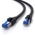 Primewire CAT 8 S/FTP Patchkabel 10m schwarz