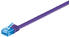 Goobay CAT 6A Flach-Patchkabel U/UTP