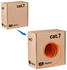 HB-Digital CAT 7 S/FTP Verlegekabel 50m orange
