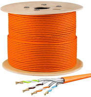 hb-digital Netzwerkkabel CAT 7 S FTP AWG23 LSZH 1000MHz 250m orange