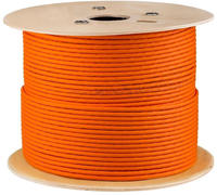 hb-digital CAT7 Kabel 500m Duplex Verlegekabel CAT 7 S/FTP AWG23 LSZH orange