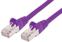 PremiumCord SFTP CAT6A 0,25m lila / Patchkabel / RJ45-RJ45 (SFTP, CAT6a, 0.25 m)