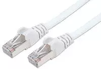 Renkforce RF-5043912, Renkforce RF-5043912 RJ45 Patchkabel CAT 6a S/FTP 10.00m Wei&szlig;