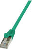 BIGtec LAN Kabel 0,15m Netzwerkkabel Ethernet Internet Patchkabel CAT.6 grün...