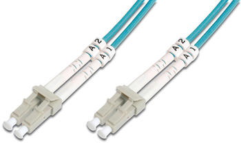 Digitus LC/LC 50/125&micro; OM3 LWL-Kabel 15m blau