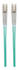 Intellinet LC/LC 50/125µ OM3 LWL-Kabel 2m blau
