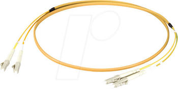 EFB Elektronik LC/LC LWL-Kabel 9/125&micro; OS2 2m gelb