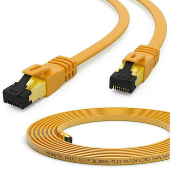 HB-Digital CAT 8.1 F/UTP Patchkabel 3m gelb