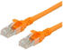 1,5 m, orange: Roline Patchkabel Cat.6 U/UTP