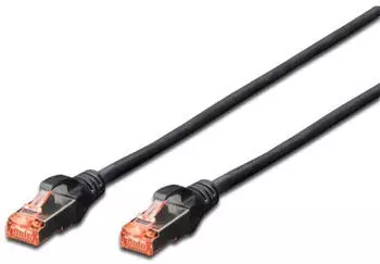 Digitus CAT 6 S/FTP Patchkabel 1m schwarz