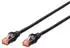 Digitus CAT 6 S/FTP Patchkabel 1m schwarz