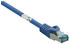 0,5 m, blau: Renkforce CAT 6A S/FTP Patchkabel