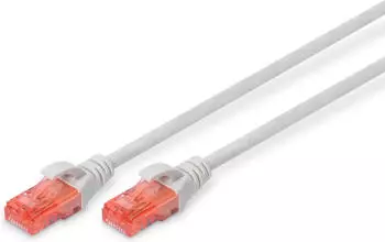 Digitus CAT 6 U/UTP Patchkabel 10m grau DK-1612-100