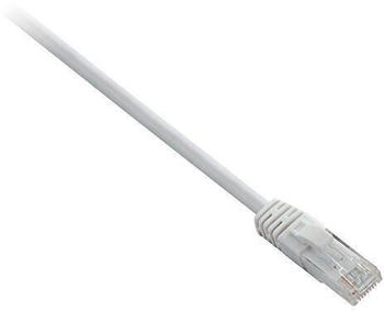 V7 CAT 6 U/UTP Patchkabel 1m wei&szlig;
