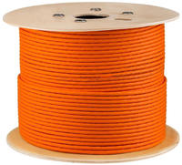 hb-digital CAT7 Kabel 250m Duplex Ethernet CAT 7 S/FTP AWG23 LSZH orange