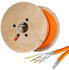 HB-Digital CAT 7 S/FTP Verlegekabel 250m orange 4784-ORANGE-250m