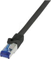 Logilink C6a033s Rj45 Cat 6a S/ftp 1.00 M Schwarz 1 St.