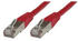 MicroConnect CAT 6 F/UTP Patchkabel 1m rot