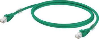 Weidmüller CAT 6A S/FTP Patchkabel 2,5m grün