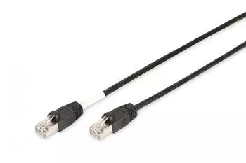 Digitus CAT 6 S/FTP Patchkabel 10m schwarz