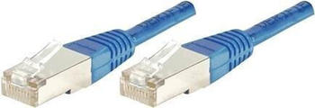 Exertis Connect CAT 6A S/FTP Patchkabel 3m blau