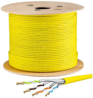 hb-digital CAT 7 Kabel 500m S FTP AWG23 LSZH 1000MHz gelb