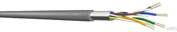 Draka CAT 5E F/UTP Verlegekabel 1m grau