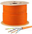 HB-Digital CAT 7 S/FTP Verlegekabel 500m orange 4974-ORANGE-500m