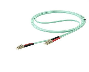 StarTech LC/LC LWL-Kabel 50/125µ OM4 15m blau