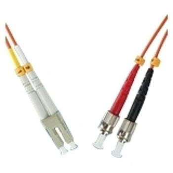 MicroConnect LC/ST 62,5/125µ OM1 LWL-Kabel 5m orange