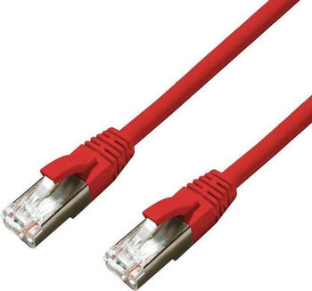 MicroConnect CAT 6A S/FTP Patchkabel 10m rot