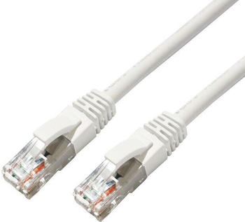MicroConnect CAT 6A U/UTP Patchkabel 1m weiß