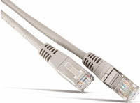 S-Conn Patchkabel, Cat. 6, S/FTP, PIMF, halogenfrei, grau, 0,25 m