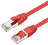 MicroConnect CAT 6A S/FTP Patchkabel 20m rot