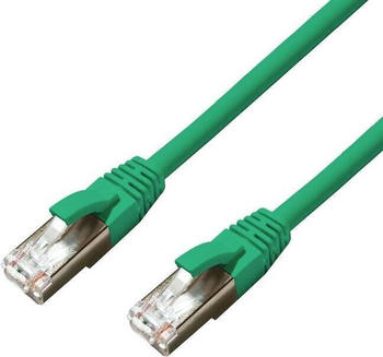 MicroConnect CAT 6A S/FTP Patchkabel 5m gr&uuml;n