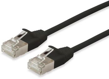 Equip Patchkabel CAT6a S/FTP - 1m schwarz