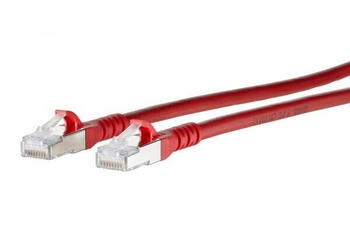 Metz Connect CAT 6A S/FTP Patchkabel 7,5m rot