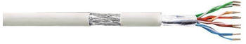 LogiLink CAT 6 S/FTP Verlegekabel 100m wei&szlig;