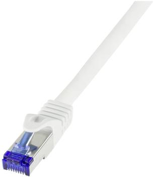 LogiLink CAT 7 S/FTP Patchkabel 0,5m wei&szlig;