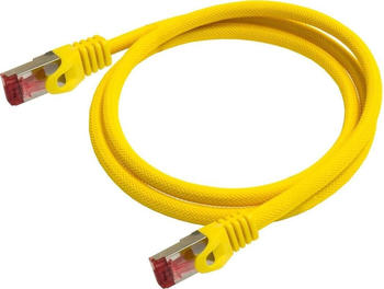 Python CAT 6 S/FTP Patchkabel 1,5m gelb