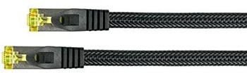 Python CAT 7 S/FTP Patchkabel 7,5m schwarz