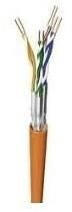 Draka CAT 7 S/FTP Verlegekabel 100m orange 4065624013672