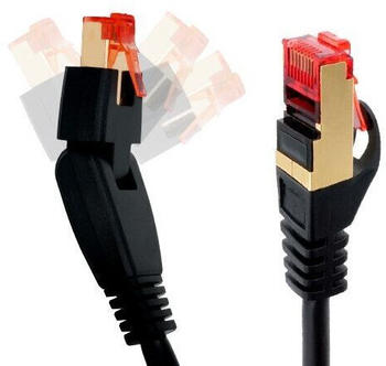 BIGtec CAT 5E Patchkabel gewinkelt S/FTP 5m schwarz