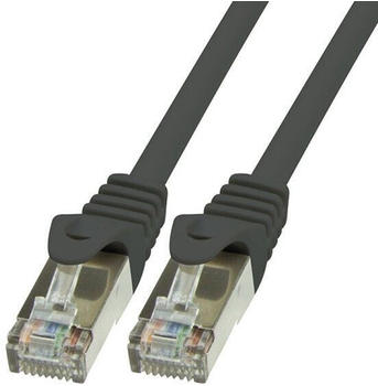 BIGtec CAT 5E Patchkabel S/FTP 25m schwarz