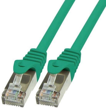 BIGtec CAT 5E Patchkabel S/FTP 0,5m gr&uuml;n